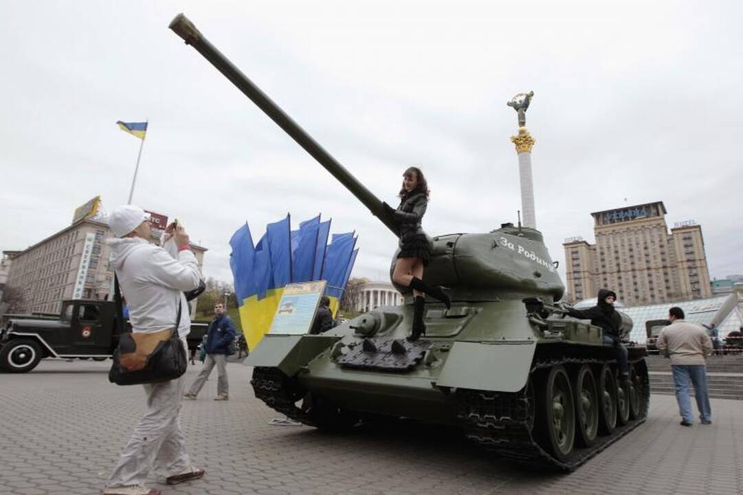 Pergalės diena Lvove: vakarų ukrainiečiai švęs be sovietinių simbolių