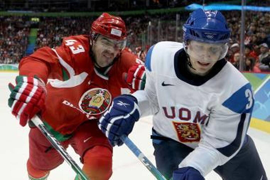 Baltarusijos ledo ritulininkai neatlaikė suomių spaudimo