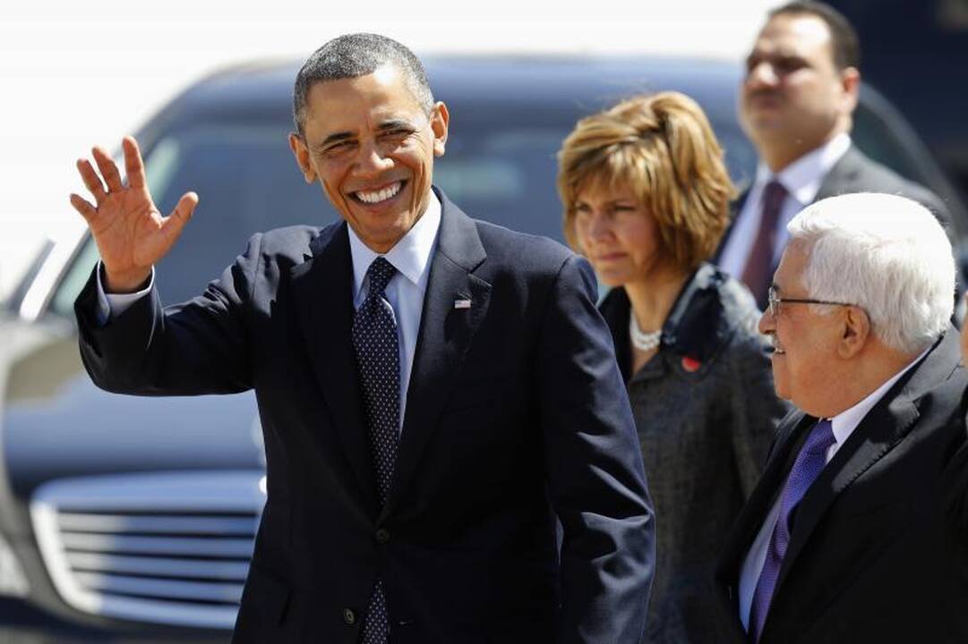 Į Vakarų Krantą atvykęs B.Obama susidurs su palestiniečių nerimu