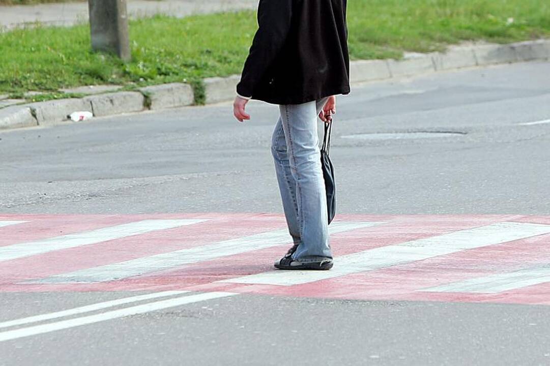 Pėsčiųjų perėjoje Kaune partrenktas keturiolikmetis