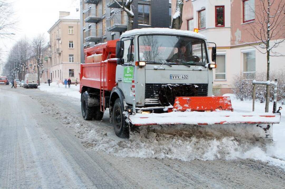 Kelininkai: gatvės bus kaip vasarą (papildyta 12.50 val.)