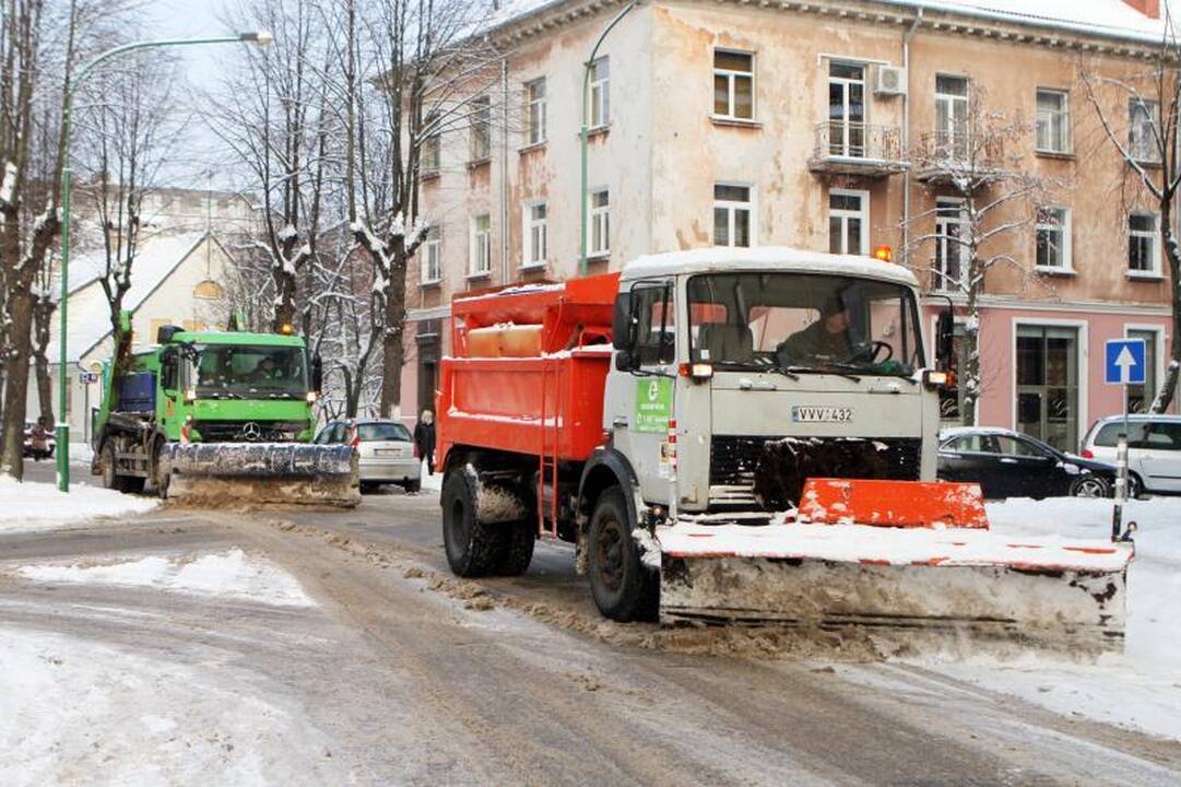 Kelininkai: gatvės bus kaip vasarą (papildyta 12.50 val.)