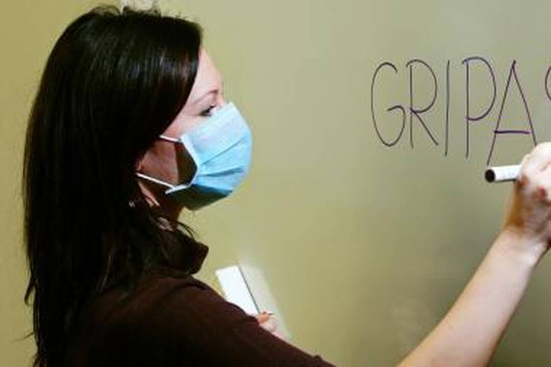 Kaune tebesitęsia gripo epidemija