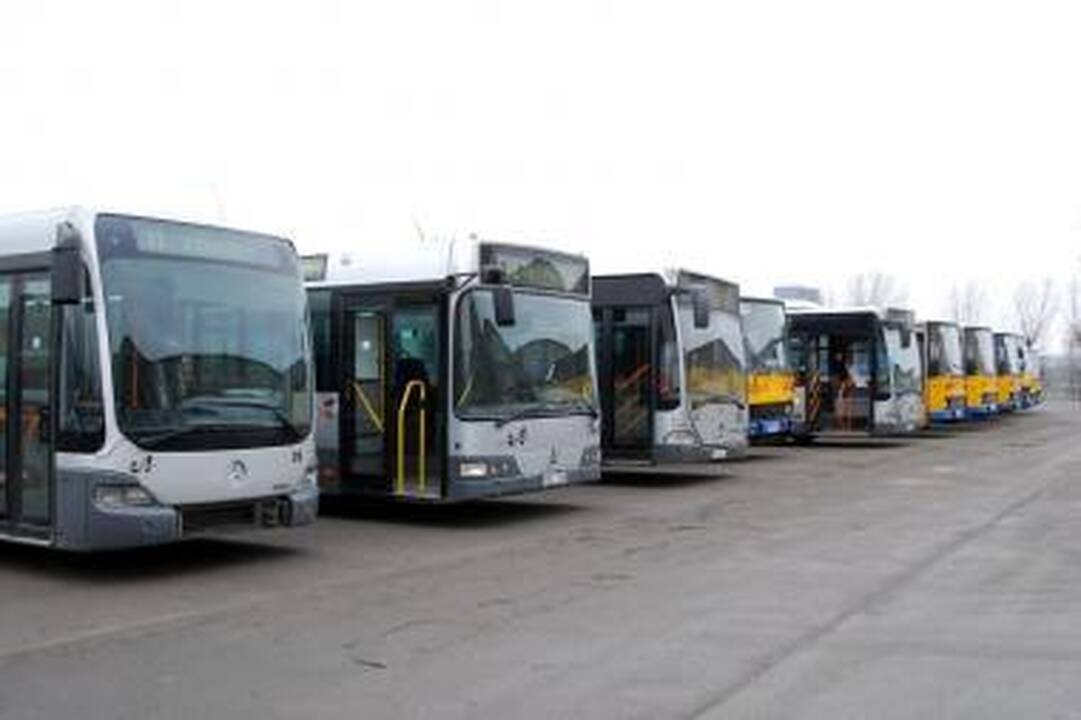 Joninių dieną autobusai ir troleibusai dirbs kaip sekmadienį