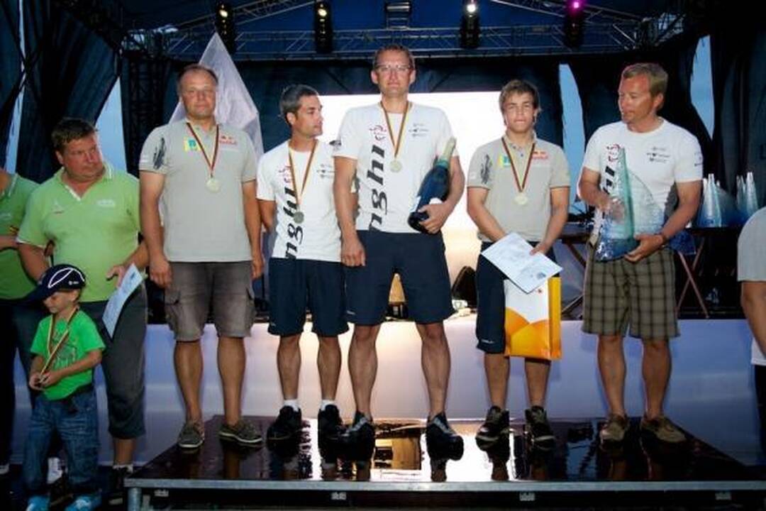 „Kuršių marių“ regata: paskutiniame etape - škvalas