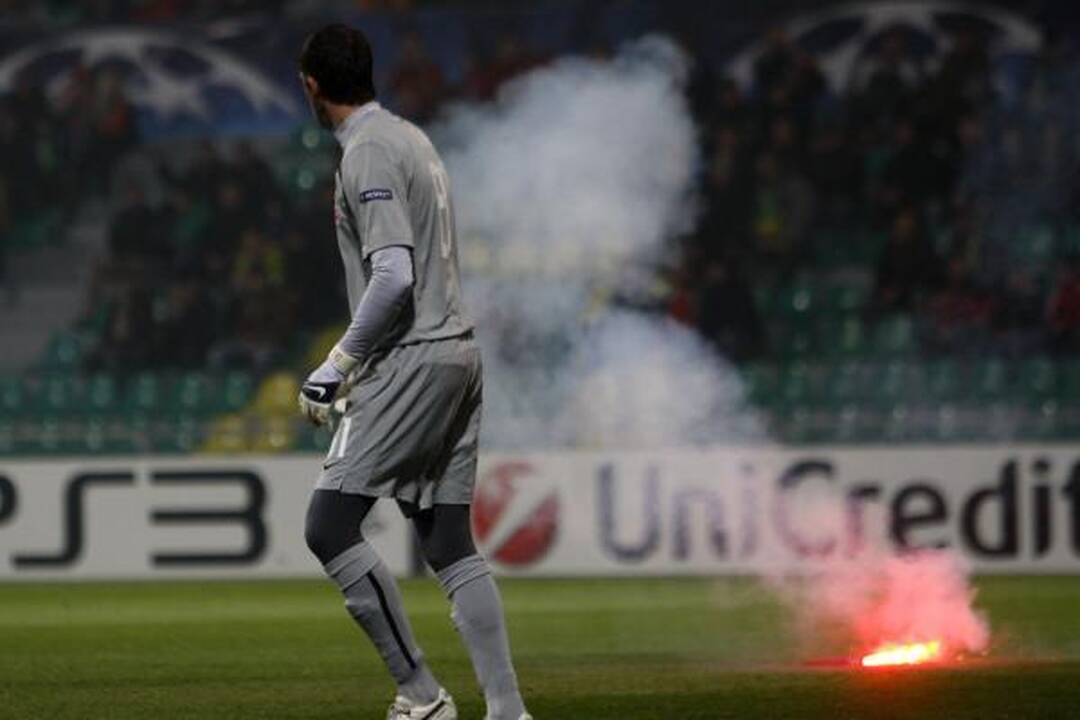 Maskvos „Spartak” fanai siautėjo Žilinoje 