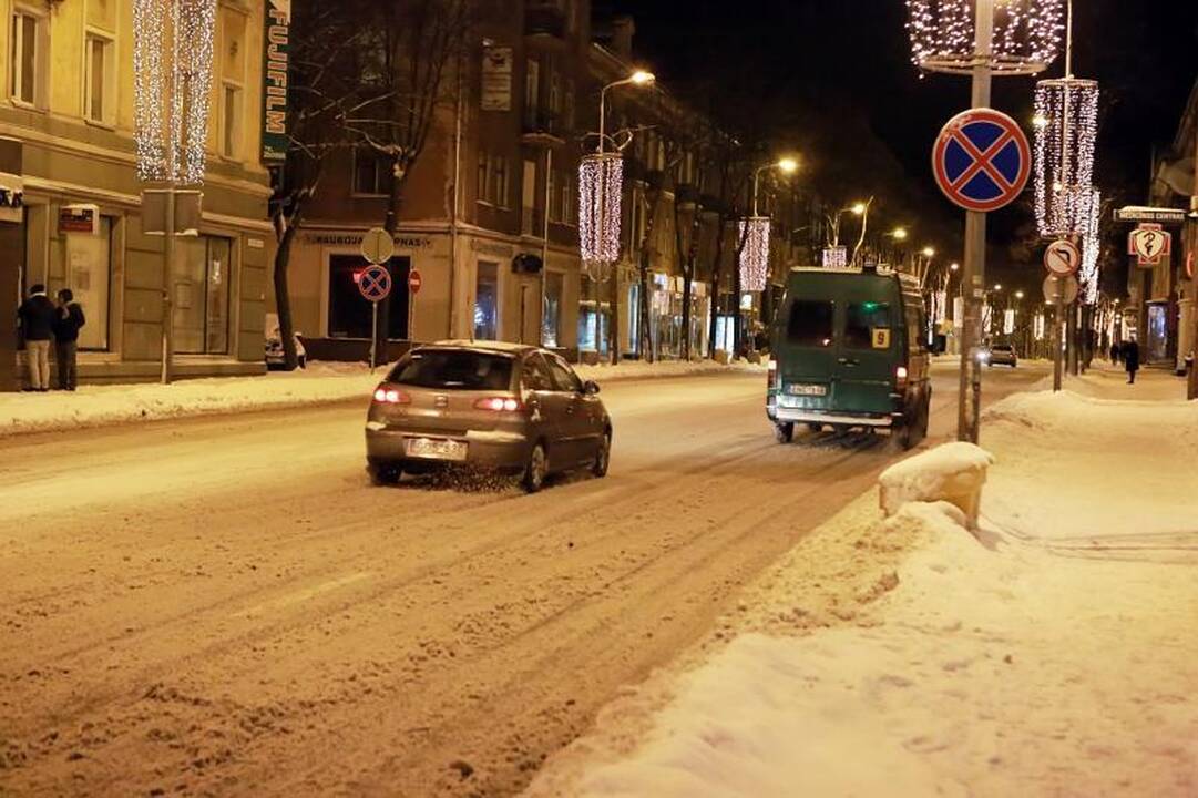 Klaipėdos vairuotojams ir kelininkams - nauji išbandymai