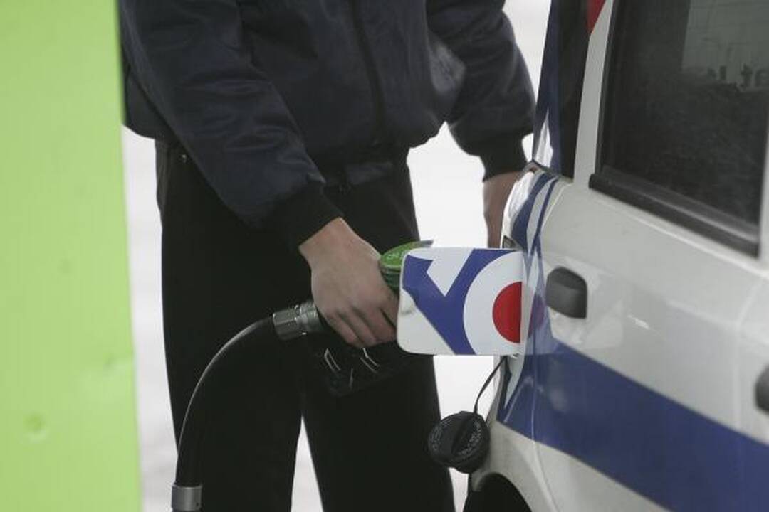 Iš degalinės vairuotojas paspruko nesumokėjęs už dyzeliną