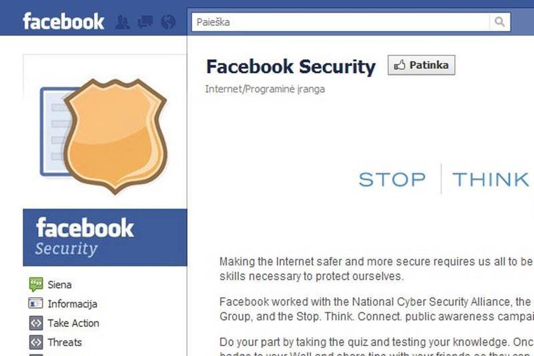 "Facebook" mokės programišiams už surastas saugumo skyles