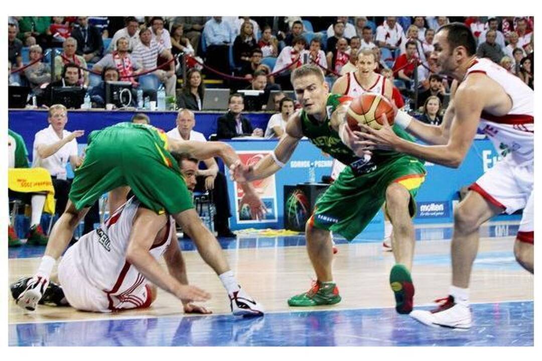 Europos čempionato starte - Lietuvos krepšininkų nesėkmė