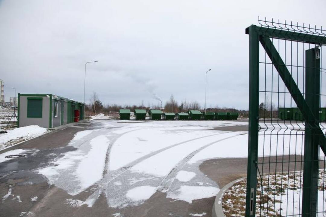 Vilniuje įrengtos keturios naujos stambių atliekų surinkimo aikštelės