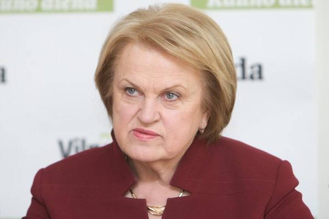 K.Prunskienės partija kovą rengs antrą steigiamąjį suvažiavimą 