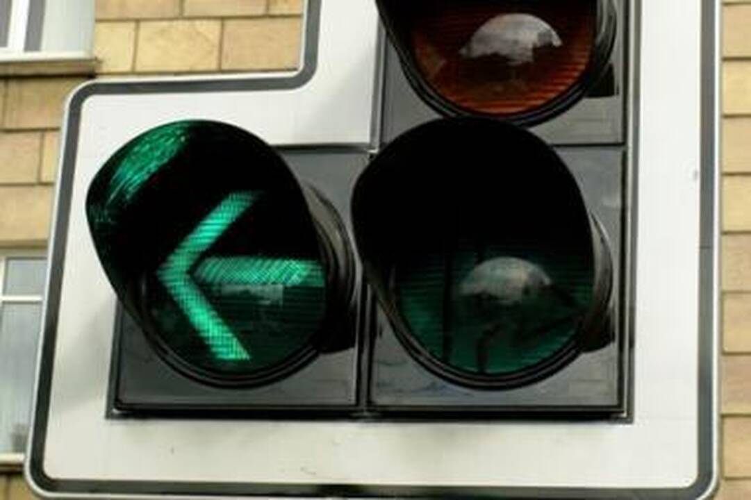 Anykščių vairuotojams šviesoforai neegzistuoja 