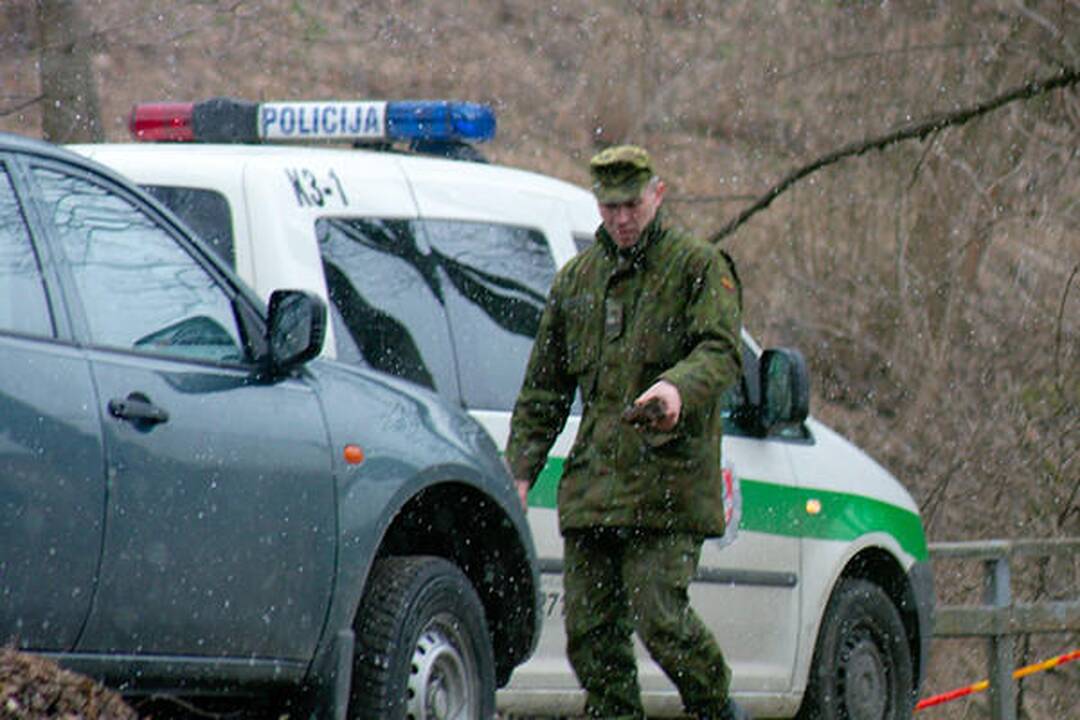 Sereikiškių parke rastas sprogmuo (papildyta)