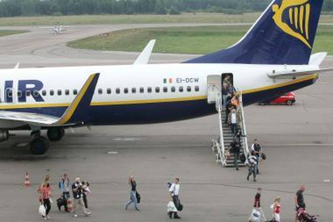 Protestas Londone Kauno oro uosto darbo nesutrikdė