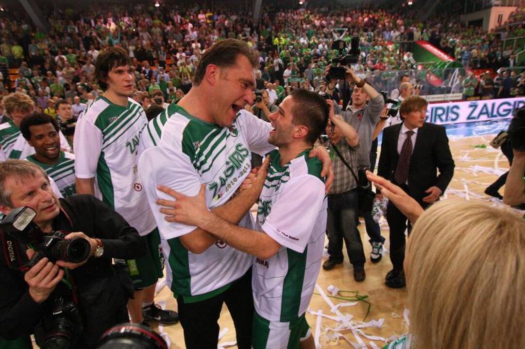 Triumfas: "Žalgiris" 13-ąjį kartą tapo LKL čempionu