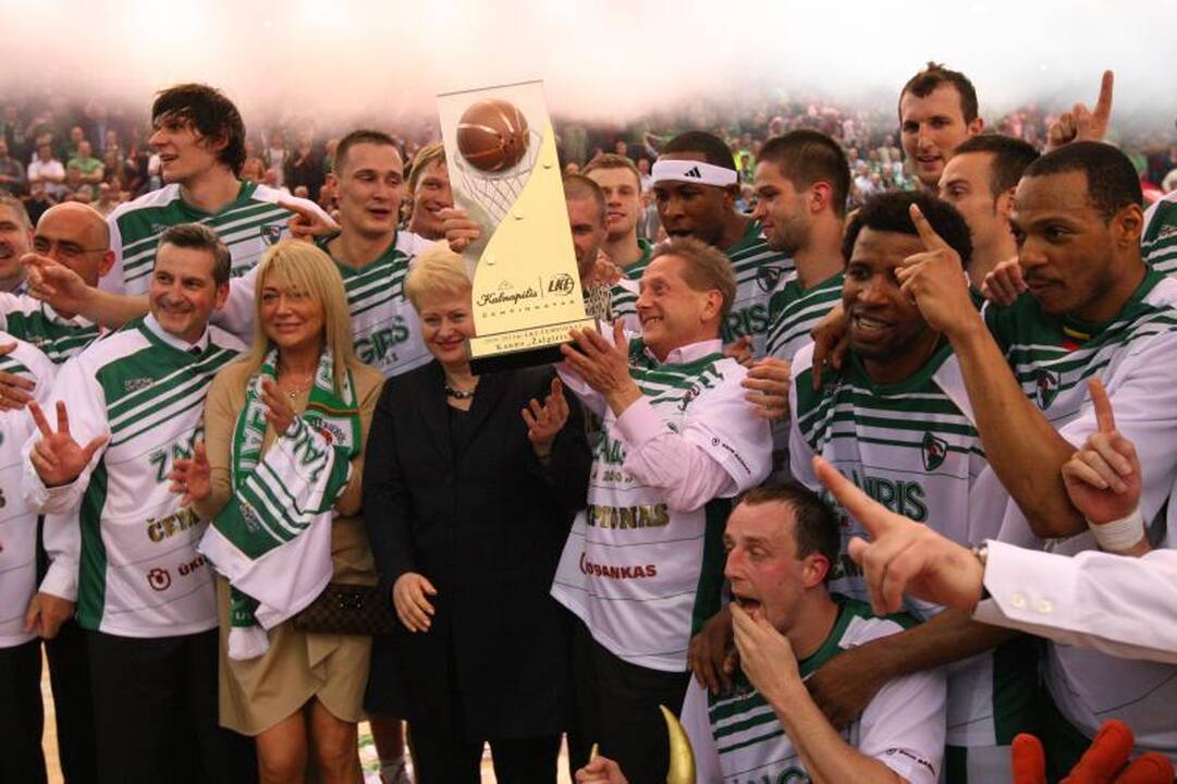 Triumfas: "Žalgiris" 13-ąjį kartą tapo LKL čempionu
