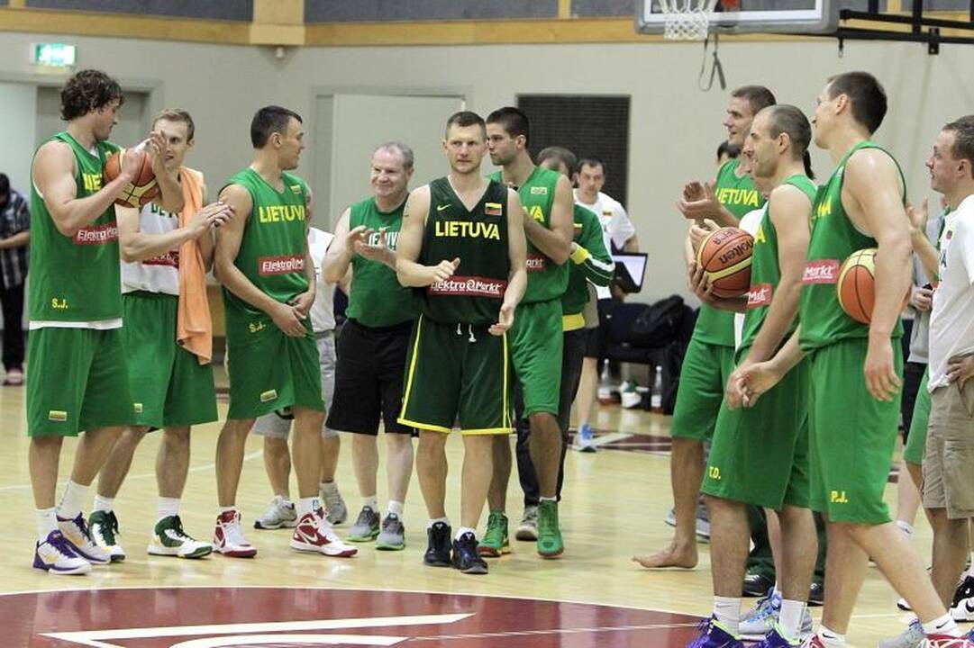 Lietuvos krepšininkai vėl pluša pajūryje
