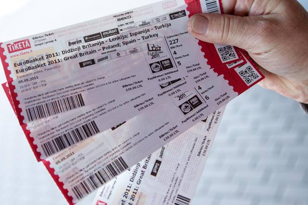 Painiava su bilietais į lemiamas krepšinio kovas