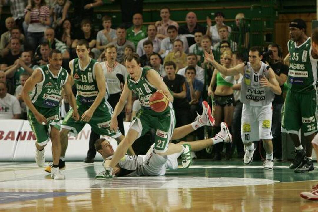 „Žalgiris“ - „Lietuvos rytas“: kauniečių pergalė 77:63