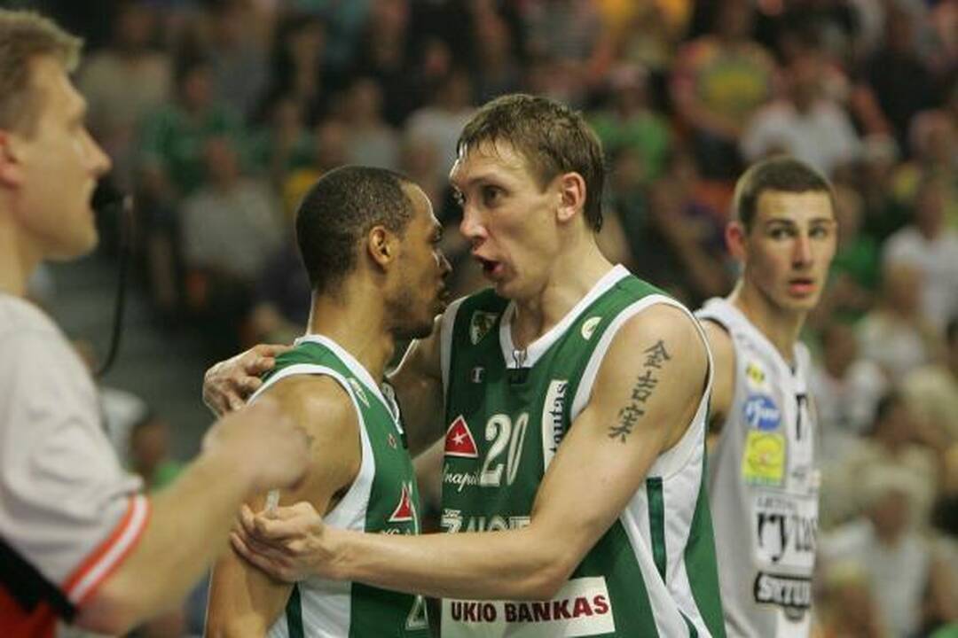 „Žalgiris“ - „Lietuvos rytas“: kauniečių pergalė 77:63