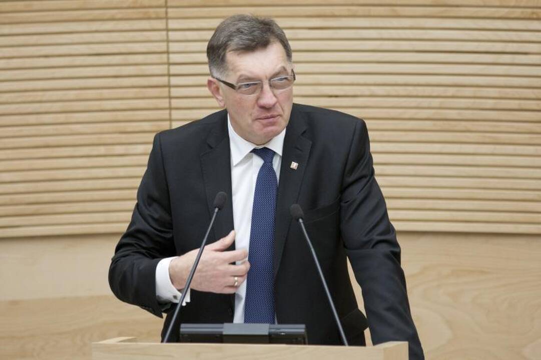 A. Butkevičius: biudžeto projektas nebus keičiamas