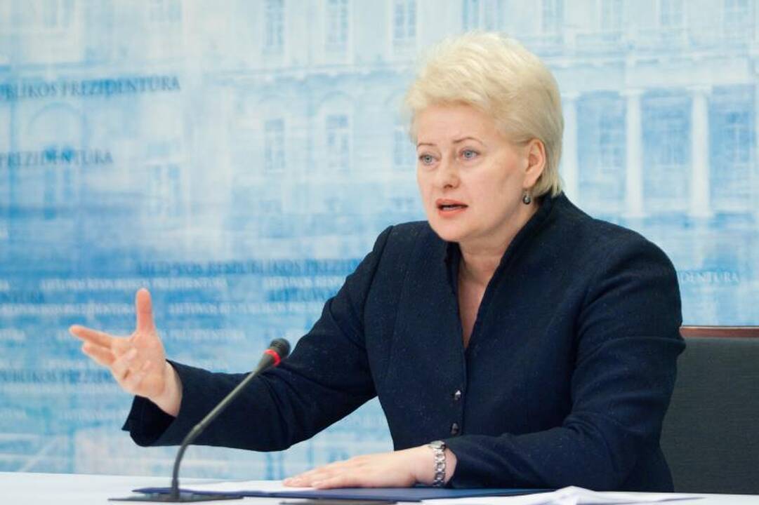 D.Grybauskaitė: „Snorą“ sunku pavadinti lietuvišku banku