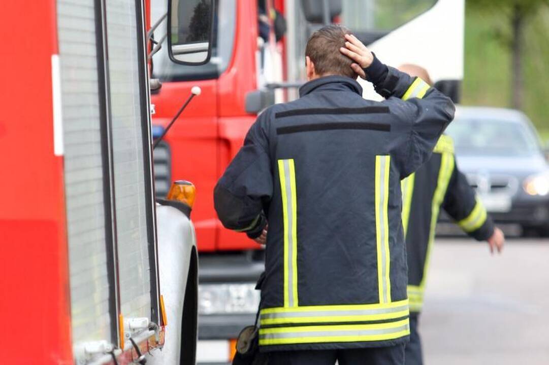 Klaipėdiečio baimę dėl tėvo mirties išsklaidė ugniagesiai