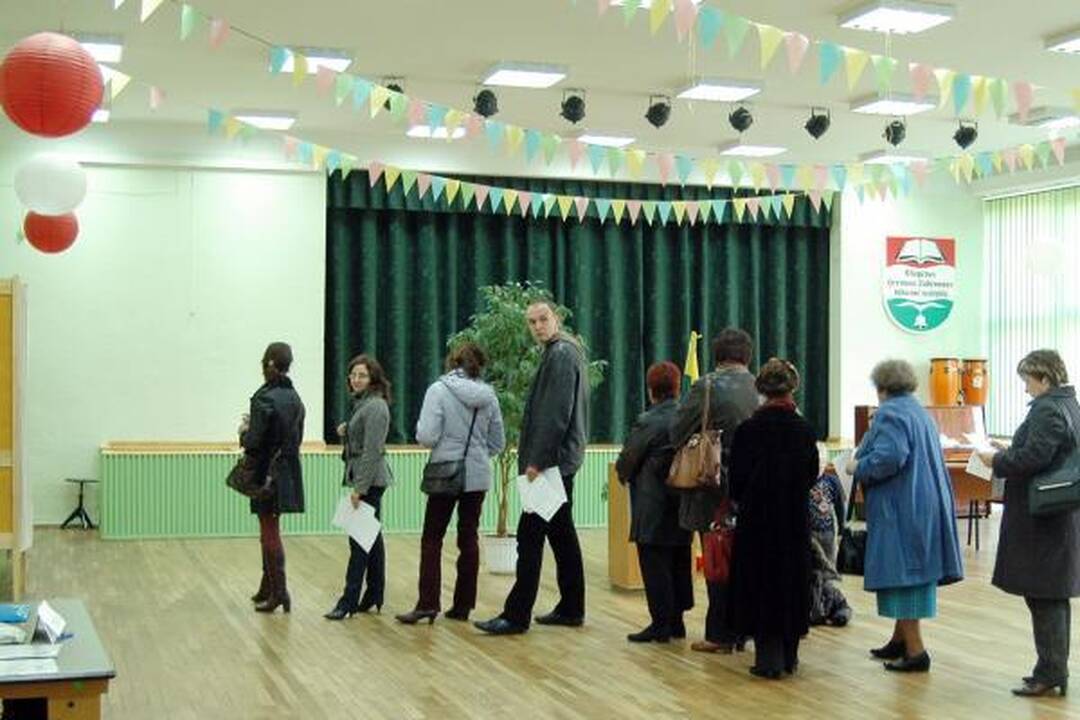 Balsavo daugiau nei 64 tūkst. klaipėdiečių (atnaujinta)