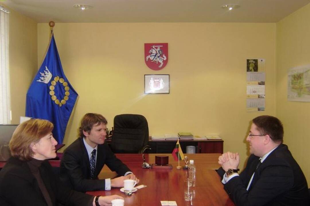 Palangos meras susitiko su susisiekimo viceministru 