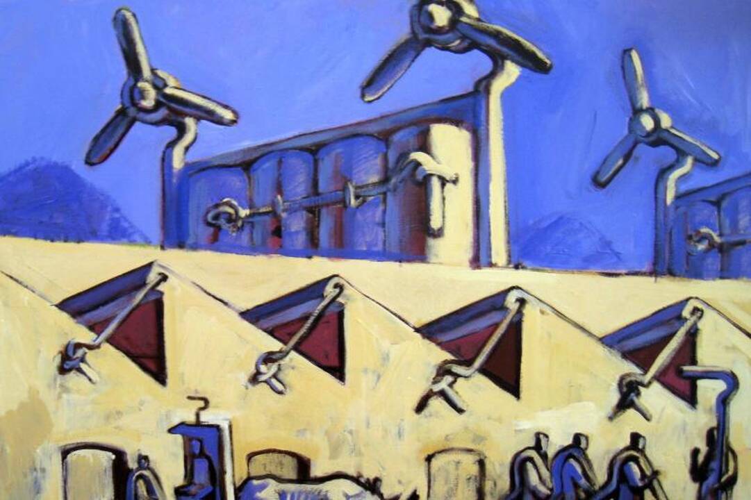 Baroti galerijoje – R.Martinionio „In vino veritas“