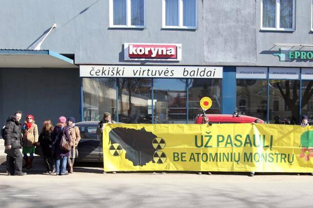 Vilniečiai: nenorime Fukušimos Vilniaus pašonėje!