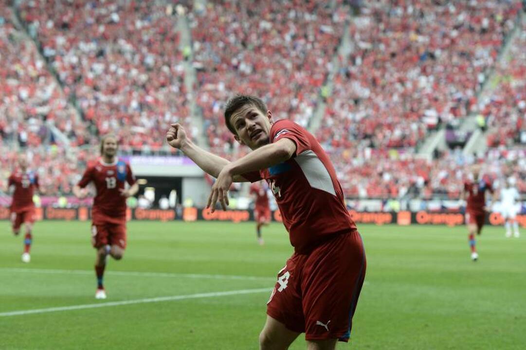 Euro 2012: Čekijos rinktinė nugalėjo graikus