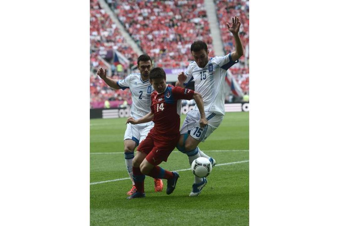 Euro 2012: Čekijos rinktinė nugalėjo graikus