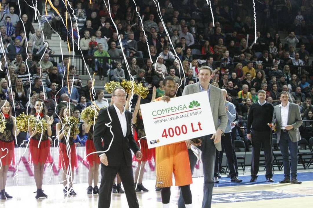 LKL Oro karaliumi tapo žalgirietis Sonny Weemsas