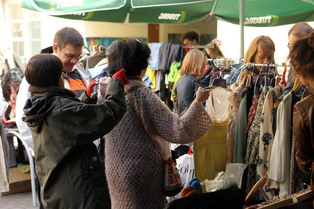 Blusturgis Klaipėdoje vyksta kiekvieną sekmadienį