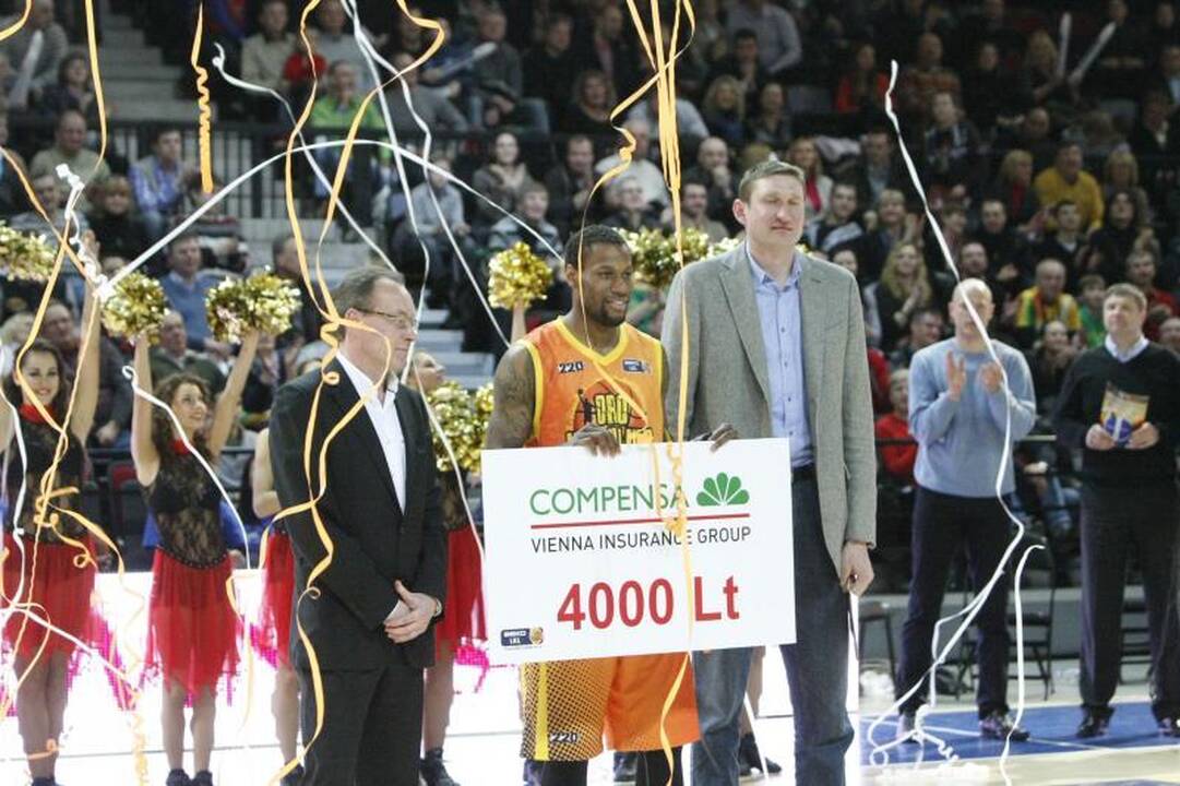 LKL Oro karaliumi tapo žalgirietis Sonny Weemsas