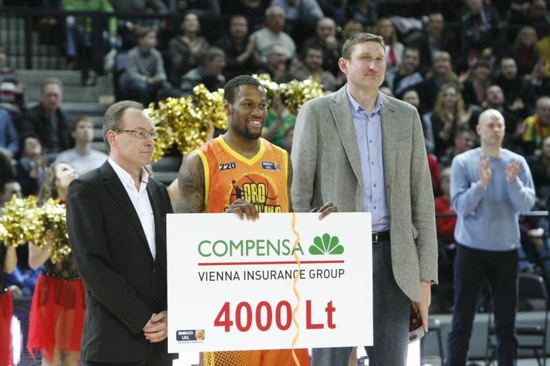 LKL Oro karaliumi tapo žalgirietis Sonny Weemsas