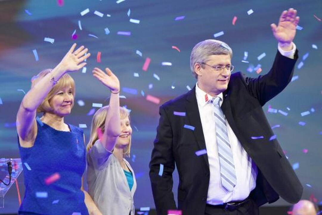 Kanados konservatoriai triumfavo federaliniuose rinkimuose