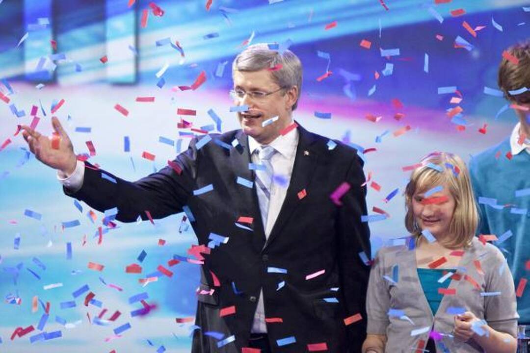 Kanados konservatoriai triumfavo federaliniuose rinkimuose