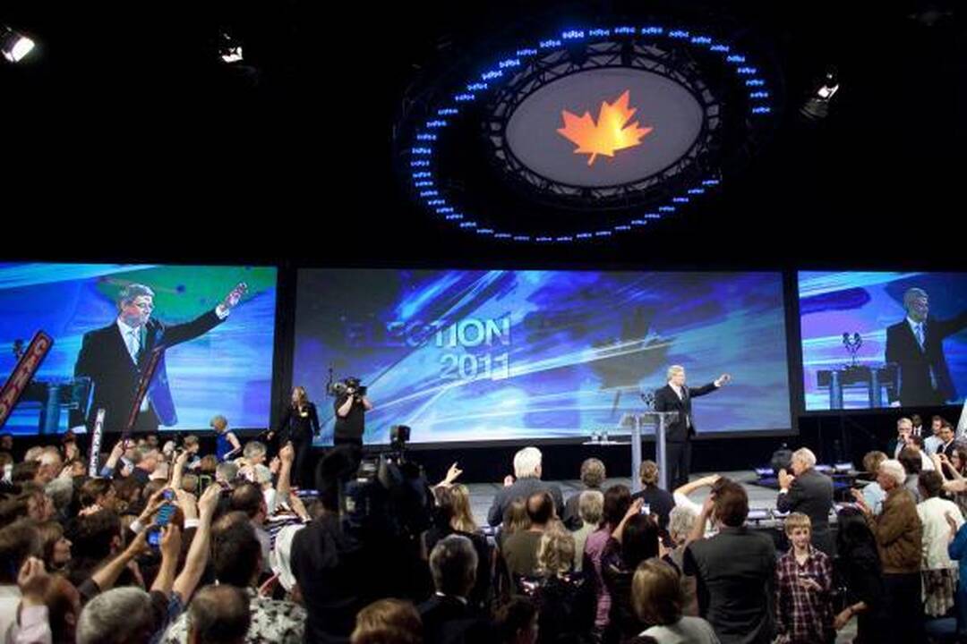 Kanados konservatoriai triumfavo federaliniuose rinkimuose