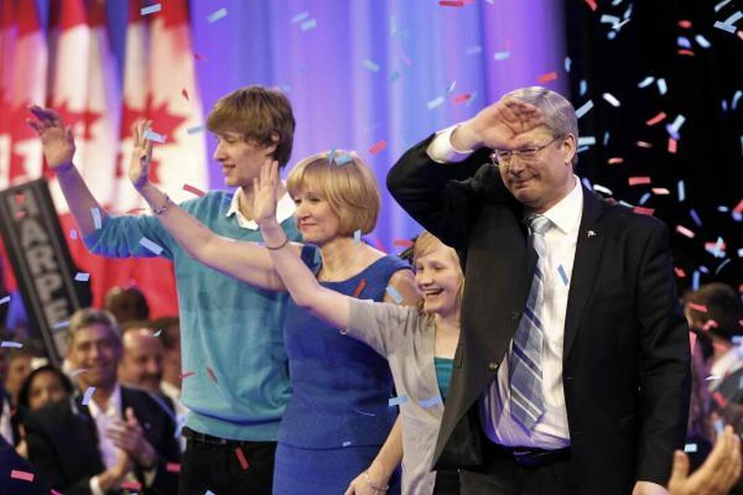 Kanados konservatoriai triumfavo federaliniuose rinkimuose
