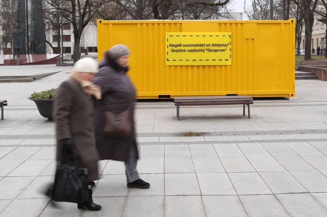 Nesusimoki už šilumą? Tegul moka „Gazprom“