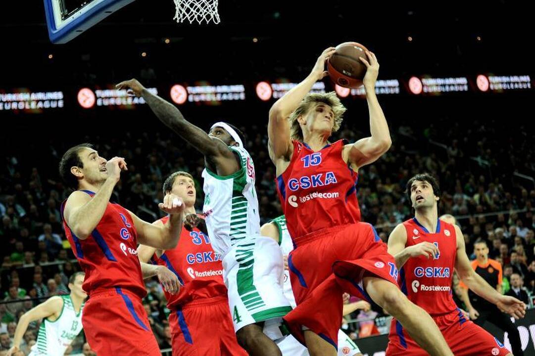 Žalgiriečiams taip ir nepavyko pavyti CSKA (74:87)