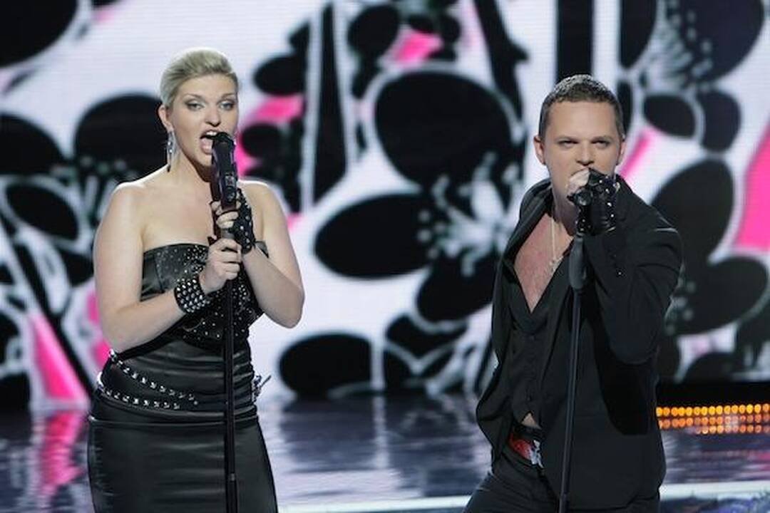 LNK "Žvaigždžių duetų" auksas - Miai ir Giedriui