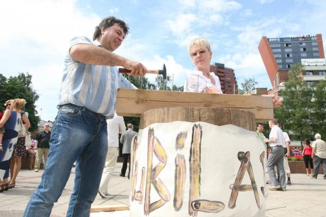 Klaipėdiečiai reikalavo ministrų atsistatydinimo