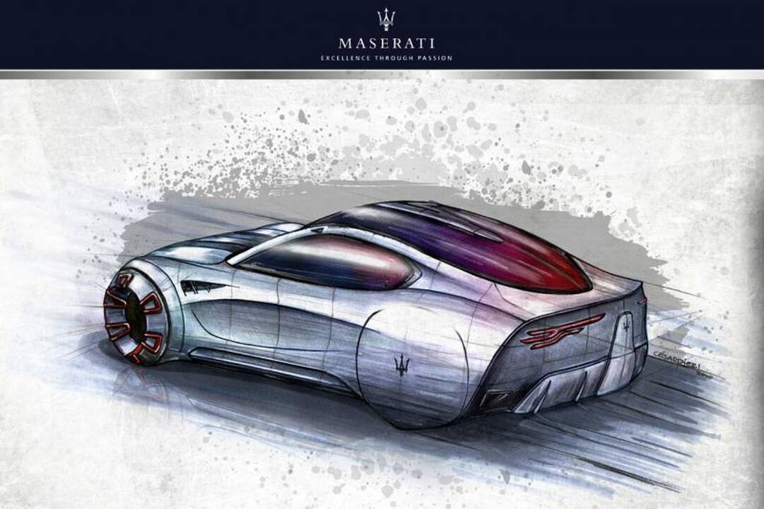 Kuo ypatingas „Maserati GranTurismo“ 2020 konceptinis modelis?