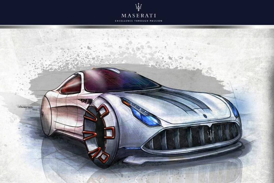 Kuo ypatingas „Maserati GranTurismo“ 2020 konceptinis modelis?