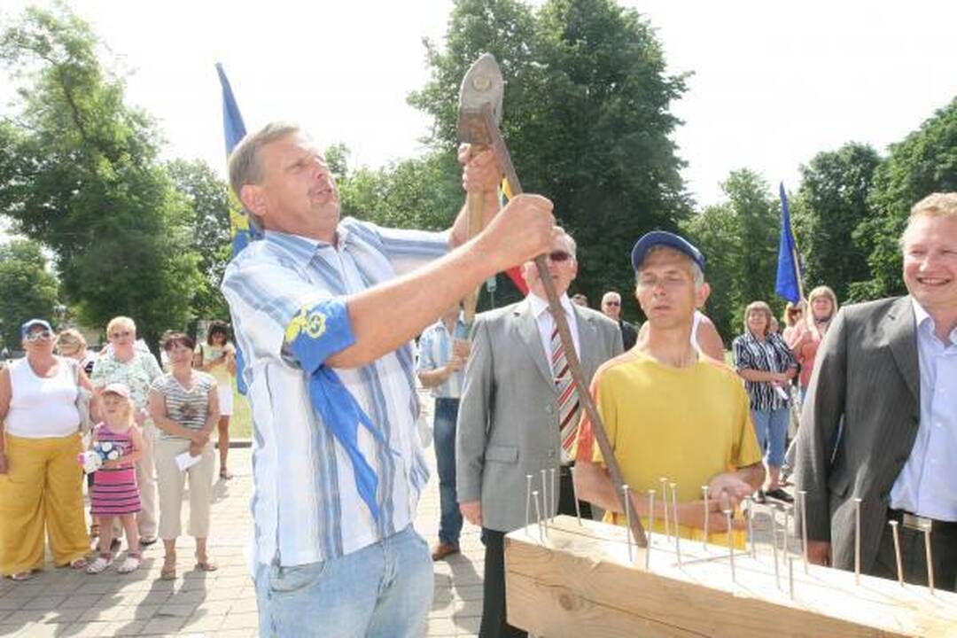 Klaipėdiečiai reikalavo ministrų atsistatydinimo