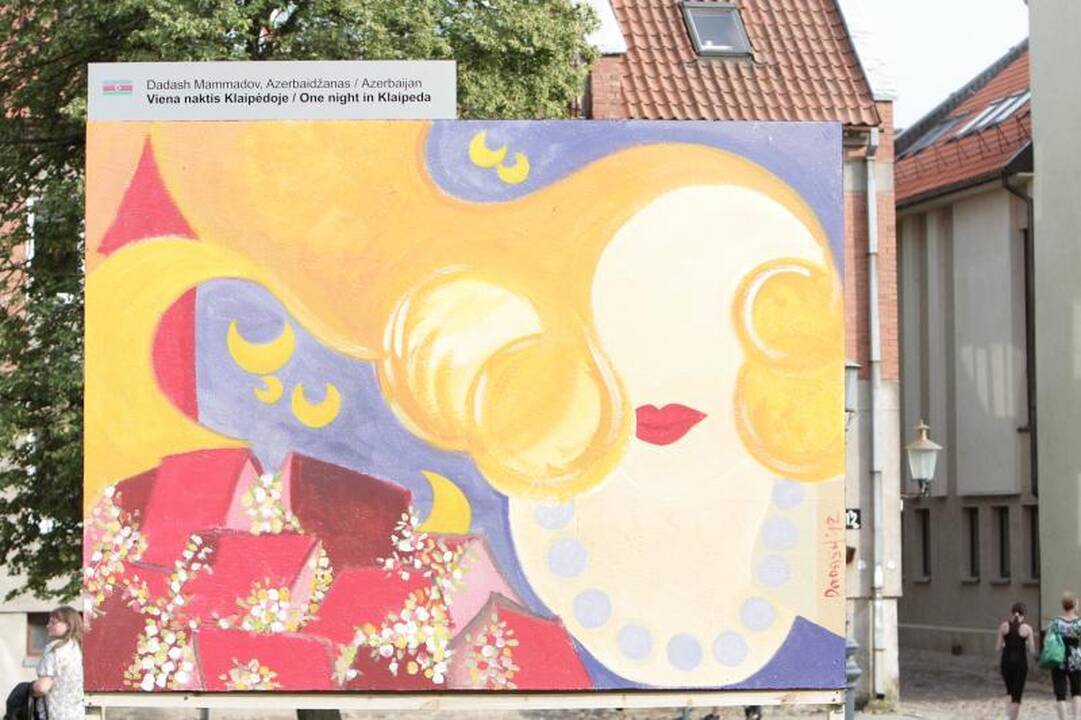 Švenčiančios Klaipėdos skvere – tarptautinė lauko tapybos paroda